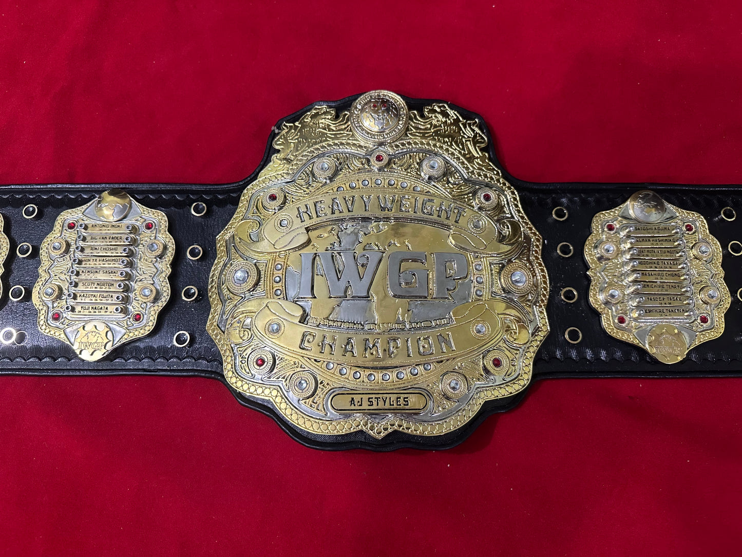 IWGP V4 World Heavyweight Championship Replica Belt – Premium Adult Size