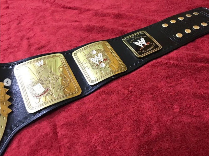 WWF BIG Eagle Block Logo Championship