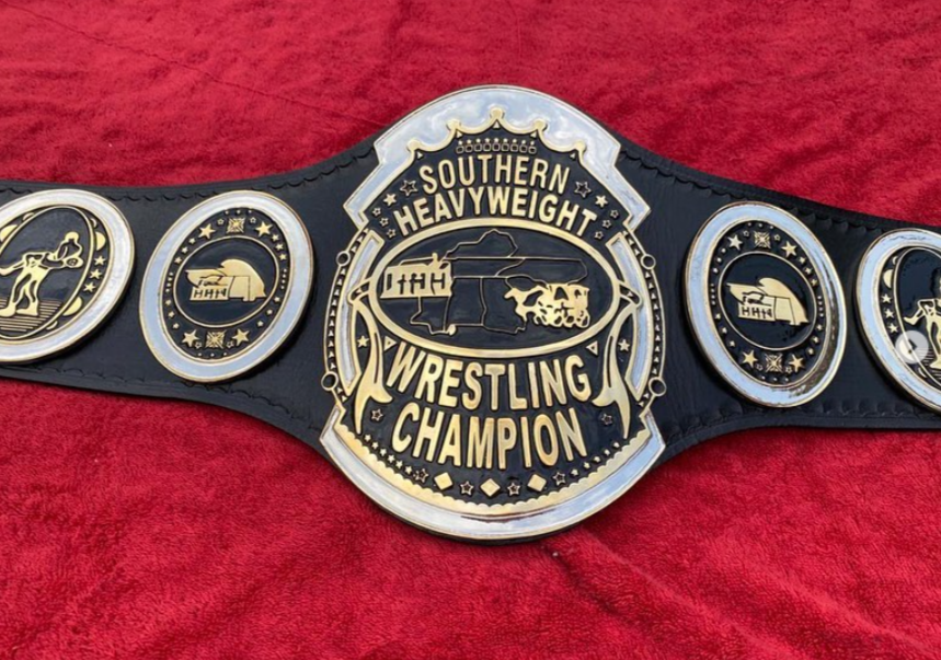 Southern Heavyweight Championship Belt IN Dual plated