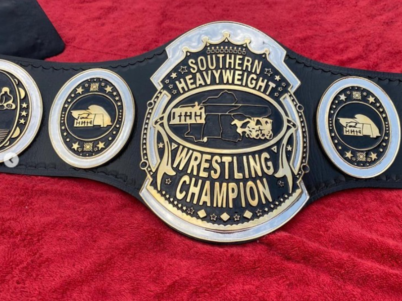 Southern Heavyweight Championship Belt IN Dual plated