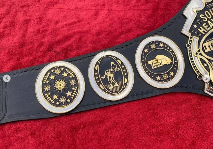 Southern Heavyweight Championship Belt IN Dual plated