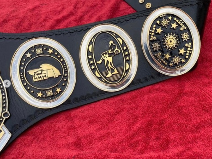 Southern Heavyweight Championship Belt IN Dual plated